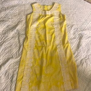 Vintage Lilly Pulitzer dress! Yellow and white.